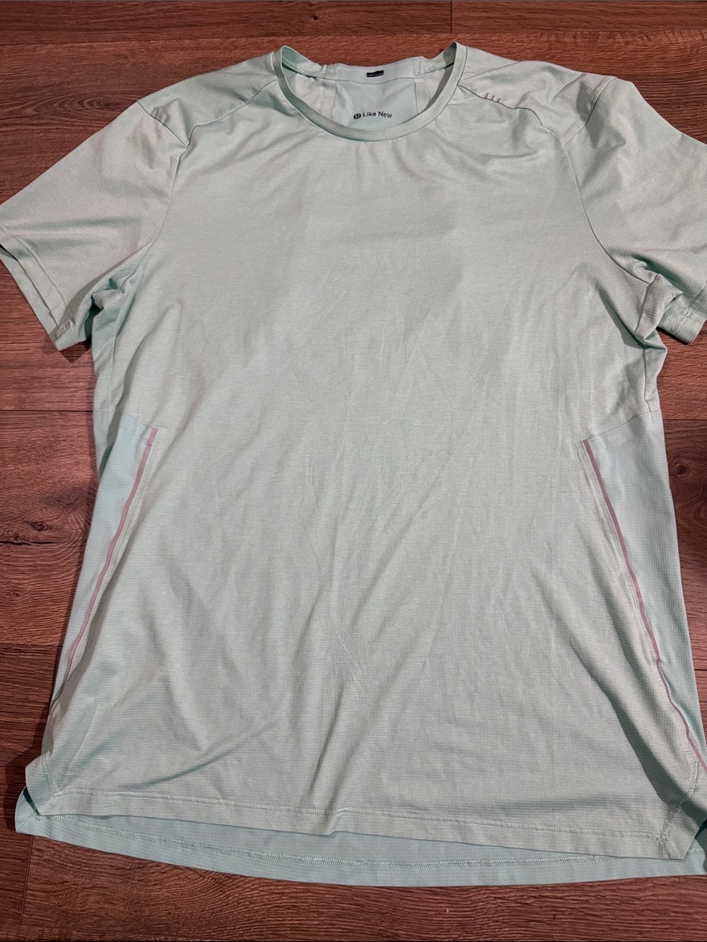 lululemon Light Mint Fast and Free Short-Sleeve Men's Athletic Tee size small